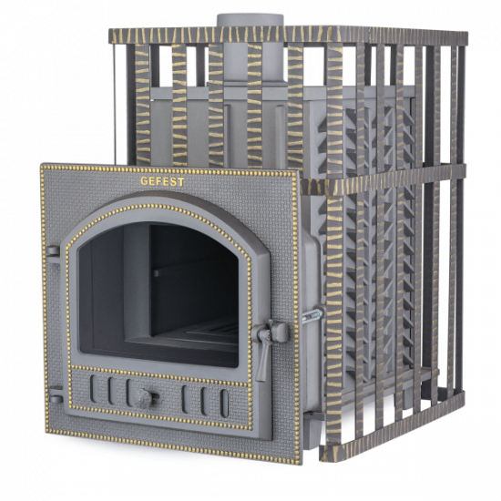 Печь банная Гефест в сетке 25 (П) купить в Магия Огня