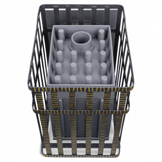 Печь банная Гроза в сетке 24 (П) купить в Магия Огня