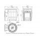 Печь банная  Вариата Баррель Inox Витра (палисандр) купить в Магия Огня